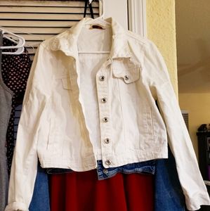 White denim Jacket